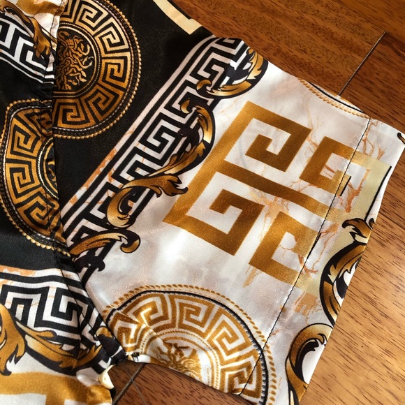 Drill Clothing Co. Shirts Baroque Gold Smooth Silk Shirt Drill Clot